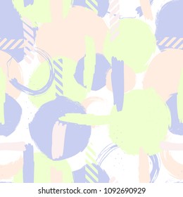 Color circle. chaotic pattern circle. Seamless pattern. Abstract background