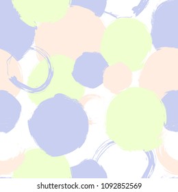 Color circle. chaotic pattern circle. Seamless pattern