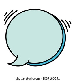 color circle chat bubble text message