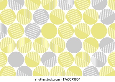 Color circle geometric design, vector background.