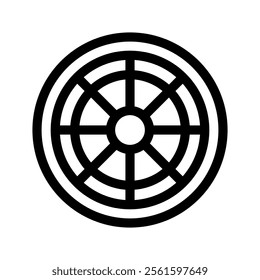 Color Circle Icon Vector Symbol Design Illustration