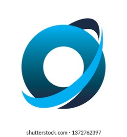 color circle line logo