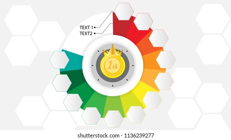 Color circle There is a text box.