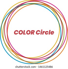 color circle Various - vector