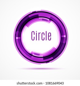 Color circle. Vector illustration