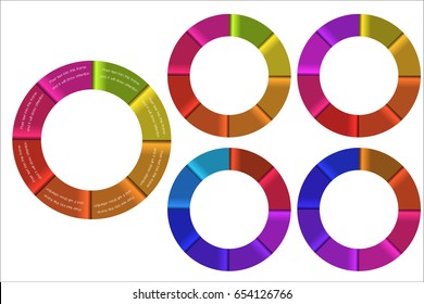 color circle web frame