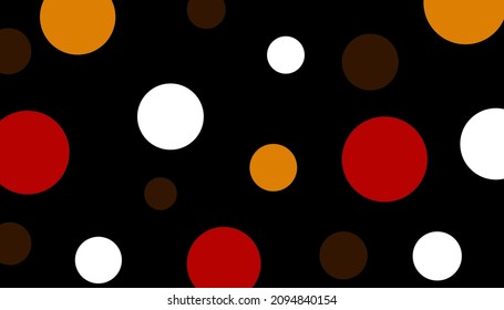 color circles background, vector illustration EPS10