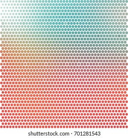 color circles. colour balls. multicolor light abstract background pattern.  halftone effect. vector illustration.