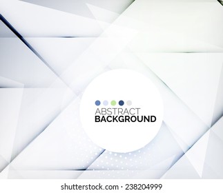 Color circles composition, rings, with shadows. Abstract background