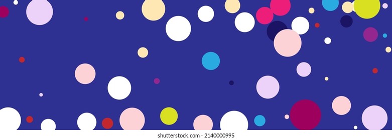 Color Circles Green Indigo Purple Print. Play White Blue Bordo Rainbow Wallpaper. Pink Bright Beige Violet Red Pastel Textile. Kids Dark Vibrant Multicolor Yellow Children Design Pic.