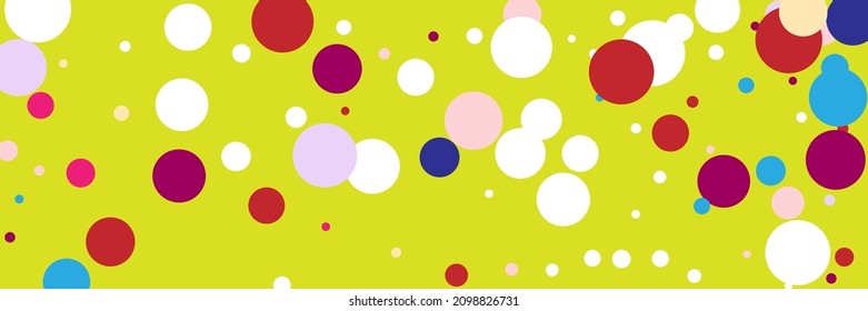 Color Circles Multicolor Green Vibrant Wallpaper. Vivid Blue Pastel White Red Rainbow Illustration. Kids Purple Violet Pink Beige Children Textile. Indigo Play Yellow Dark Bright Pattern.