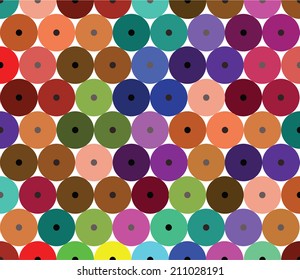 color circles the same  pencil vector ESP10