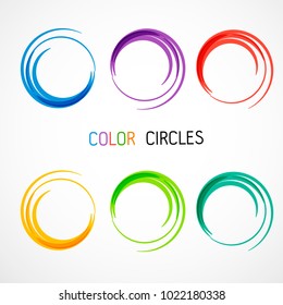 Color circles set