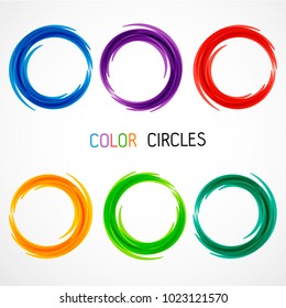 Color circles set