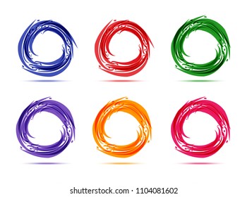 Color circles set