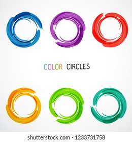 Color circles set