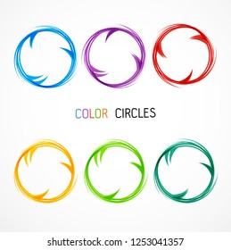 Color circles set