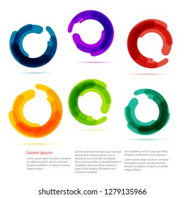 Color circles set