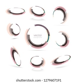 Color circles set