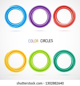 Color circles set