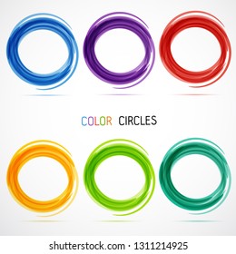 Color circles set