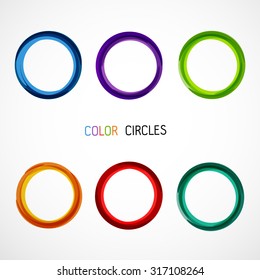 Color circles set