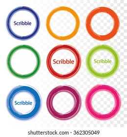 Color circles set