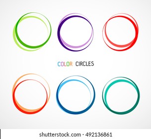 Color circles set