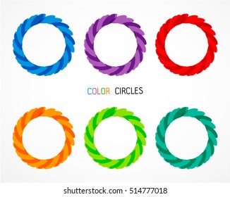 Color circles set