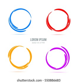 Color circles set
