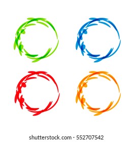 Color circles set