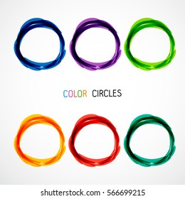 Color circles set