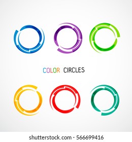 Color circles set