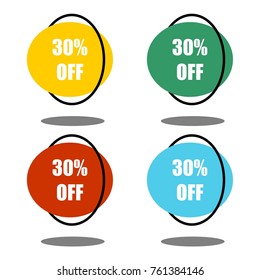 Color circles set
