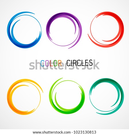 Color circles set