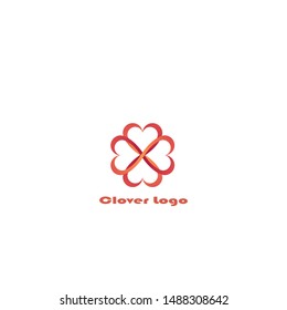 Color Clover Leaf Logo Template Design Vector