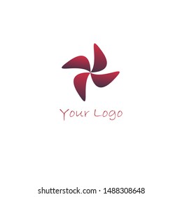 Color Clover Leaf Logo Template Design Vector