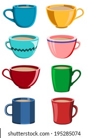 Color Coffee Cups