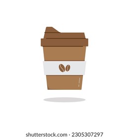 Color Coffee Icon Vector Design.