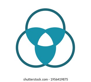 teoría de combinación de colores icono aislado único con estilo de línea sólida