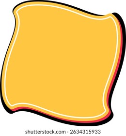 Color Comic yellow burst. Pop art retro vector Illustrator.