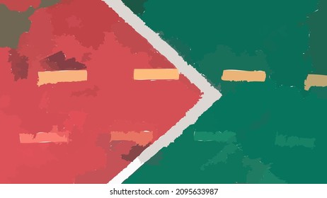 Color composition art. Background design of fractal paint and rich texture on the subject of imagination, creativity and art