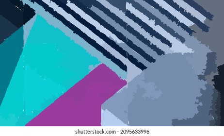 Color composition art. Background design of fractal paint and rich texture on the subject of imagination, creativity and art