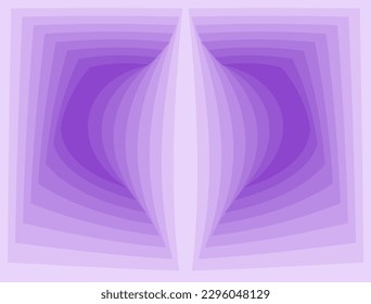 composición de color y campos con tonos violeta y violeta claro