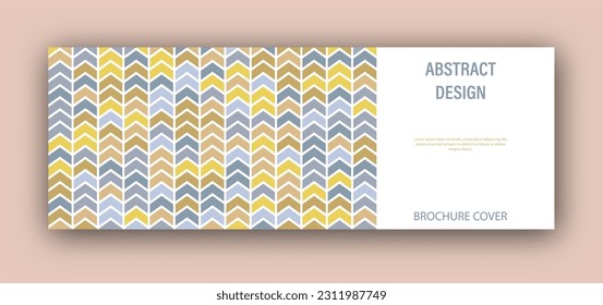 Composición de color de las formas geométricas. Plantilla para ideas creativas para el diseño de páginas de título, portadas, libros, folletos, folletos, carteles, folletos. La disposición interior