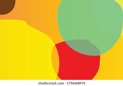 
Composición de color, diseño abstracto minimalista, fondo adecuado para diversas funciones