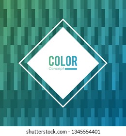 Color concept background frame