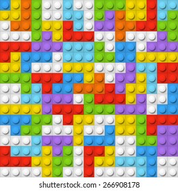 Color constructor blocks seamless background