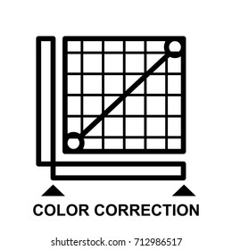 Color correction icon