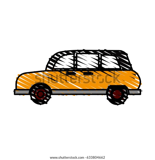 color crayon\
stripe automobile vehicle\
transport
